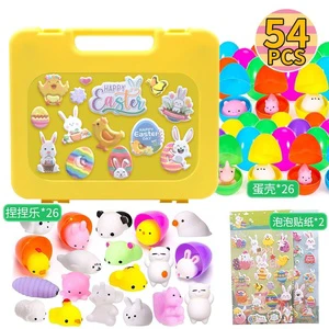 Creative Easter Egg Decor Kit - Paint & Personalize Ceramic Eggs, Includes All Supplies, Great for Gifts & Classroom Activity