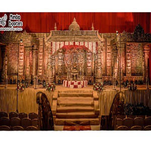 Malaysian Wedding Decor Modern Grand Fiber Stage Trendy and Inspiring for Traditional South Indian Weddings South Africa Sales