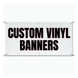 Custom Vinyl Banner Printing Wholesale Waterproof PVC Sign Personalized Full Color Advertising Display For Outdoor Indoor Events