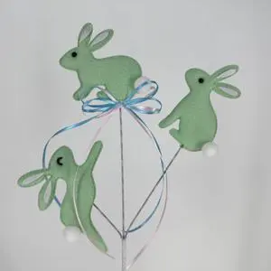 New Easter Multiple Types of Green Decoration Rabbit Flower Arrangement Home Decoration Festival Decoration