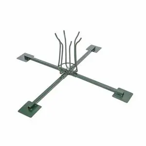 Fashionable Religious Festival Christmas Tree Stand with Sturdy Metal Cross Iron Hold Includes Metal Fingers Place for the Tree