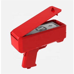 ABS Money Gun Toy Funny Party Game Banknote Shooter for Graduation Wedding Birthday Decorations and Festival Supplies