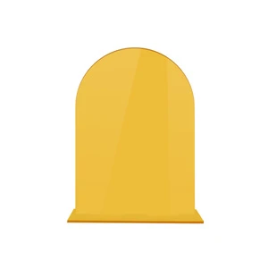 Blank Acrylic Table Number for Restaurant Multi Color Reception Stands Place Cards & Table Markings
