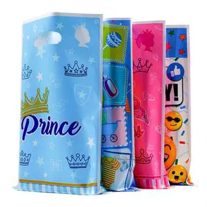 Popular Plastic Happy Birthday Party Favor Bags