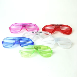 LED Neon Glow Glasses for Kids and Adults Party Supplies Plastic Material