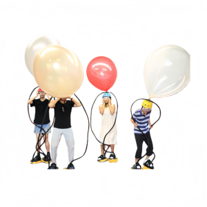 New Hot Sale Foot Pressed Air Pump Whack a Inflatable Balloon Game High Quality PVC for Kids Carnival Party Interactive Play