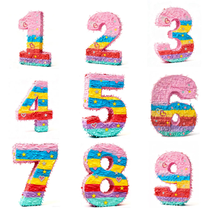 Digital Disposable Eco-Friendly Paper Birthday New Year Holiday Party Pinata Game Supplies for Children