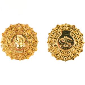 Halloween Pirate Gold Coin Props Treasure Hunt Plastic Game Toys for Kindergarten Party Supplies