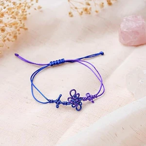 Demon Hunter Group Chinese Knot Hand Rope Braided Adjustable Bracelet Fashion Festival Gift for Women Men Trendy Daily Jewelry