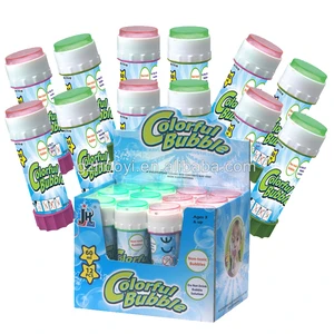 12PCS Small Bubble Bottles with Solutions and Wands Party Gift Novelty Summer Toy