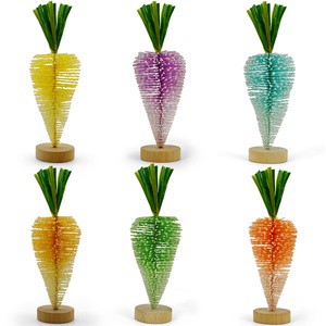Standing Easter Carrot Photo Props Party Supply Table Decoration for Holidays