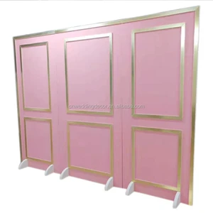 2020 Hot-Selling Pink Photo Props Backdrop for Event Decoration