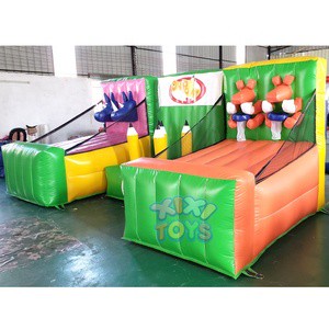 XIXI TOYS 3 in 1 Popular Indoor Event Games Inflatable Toss Carnival Games for Kids and Adults
