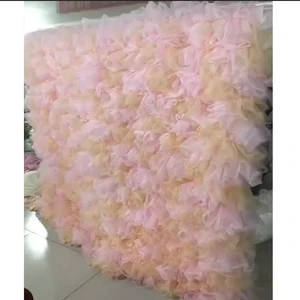 Custom Size Color Tulle Backdrops Wedding Welcome Sign Decoration