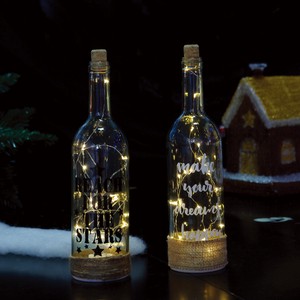 Christmas Battery Operated Glass Led fairy Lights