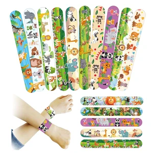 Children's PVC Cartoon Forest Animal Theme Lin Xu Brand Wristbands Ring Tiger Lion Pie Rival Design 22x3CM Party Use