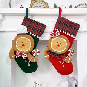 Christmas Stockings Decor Medium Christmas Stockings for Fireplace Decor Christmas Reindeer Stockings