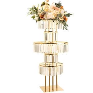Wedding Decoration Supplies Acrylic Crystal Road Guide Wedding Stage Sign-in Place Floor-to-ceiling Flower Stand Decoration