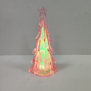 Christmas Decor Xmas Tree Lights Christmas Tree Crystal Lights Mini Battery LED Christmas Tree Lamp Night Light 2025