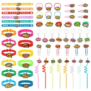 Creative Personalized Inexpensive Rubber Party Gifts-Waterproof Anime Style Birthday Party Decoration Items with Custom Logo