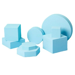 Factory Price Photo Background Different Sizes Geometric Cube Solid Color Photography Shooting Foam Props