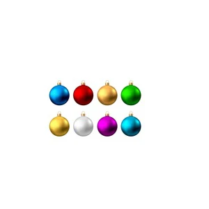 Colored Design Christmas Ornaments Ball for Christmas Decorations Christmas Hanging Baubles Customized Design Available