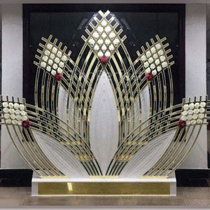 Good Selling Luxurious Event Decor Wedding Decorative Stage Backdrop