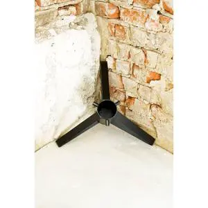 Trio Model Black Coated Non Slip Tree Stand International Standard Quality Metal Christmas Tree Stand and Holder Easy Adjustable