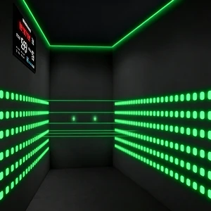 Laser Challenge Equipment Lights Multi Person Interactive Maze Escape Room Laser Reaction Lights Manufacturer Customization