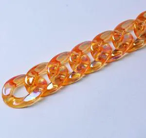 Modern Eco-Friendly Wall Decor Chain in Resin, Customizable Color & Size for Party Global Exports