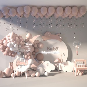 Festival Decoration Latex Material Garland Arch Wedding Party Stand Balloon Kit Set