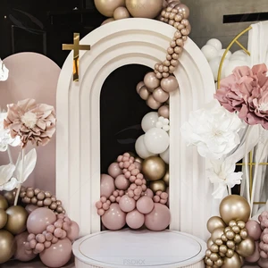 Cheap Pvc Backdrop Arch Event Party Stage Decoration Backdrop Supplies Flower Wall Background Pvc Backdrop Stand Wedding