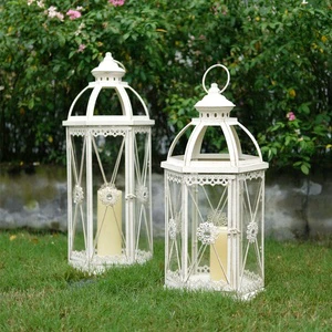 Large Moroccan Lantern In Antique Cover Indoor Decoration Use Candle Holder Stand Lantern For Home Decor