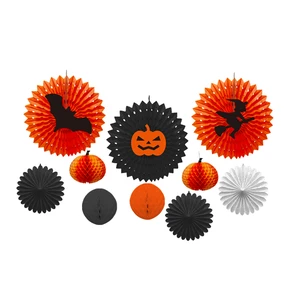 Hot Selling Handmade Wholesale Halloween Decorative Honeycomb Tissue Paper for Festive Indoor Use