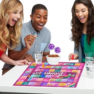 Wholesale Custom Plastic Wood Silicone Board Games for Adults' Drinking Parties Printed Paper Party Games