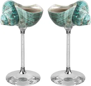 Sea Shell Wine Glass Champagne Glasses Natural Conch Goblet for Party Wedding Decor and Gift Use Creative Highball Glass