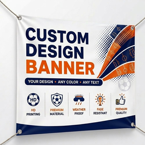 Outdoor Pvc Vinyl Banner Printing Waterproof Big Size Banner Printing 6.2 Meter Custom Printed Courtside Advertising Banner