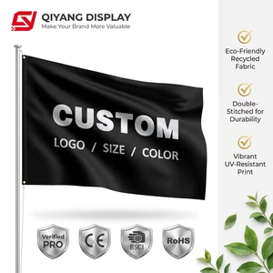 Flying Customized Flags Banners Polyester Fabric Custom Flags And Banners 3x5 Custom Flag With Logo