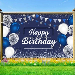 High Quality Personalized Customizable Full Color Design Outdoor Banner Sign Banners Advertising Vinyl Birthday Banners Backdrop