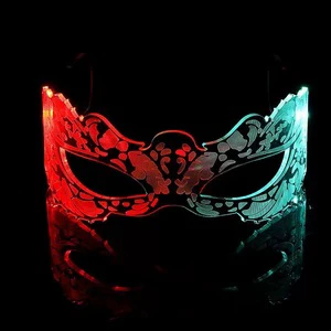 Hot Selling Dance Festival Disco Acrylic Props Glowing Glasses Technology in Fashion Style Cross-Border New Party Supplies