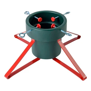 Factory Straight Automatic Rotating Plastic Metal High End Christmas Tree Stand