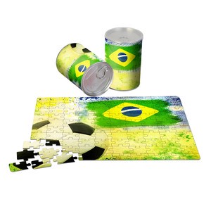 Cheer Themed 100-Piece Paper Jigsaw Puzzle Logic Development Game for Adults Party Activity Fun Favor Supply