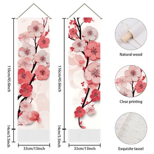 Portable Custom Printed Polyester Hanging Banner for Wedding and Birthday Eye-Catching Decorations