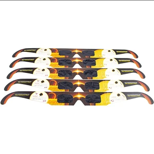 AAS Wholesale Cardboard Solar Eclipse Glasses Custom Logo Color ISO&CE Paper Solar Eclipse Glasses Hardware Glasses