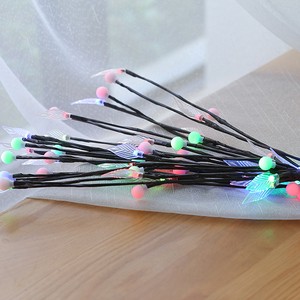 Starry Sky Christmas String Light IP65 Rating PVC Body LED Lava Colored Small Ball Chain Different Colors Christmas Decoration