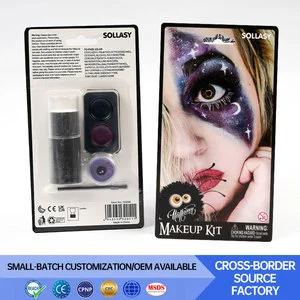 Halloween Party Face Painting Kit with Fake Blood and Wounds, Child-safe, Direct From the Manufacturer.