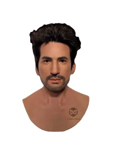 Realistic Silicone Face High Simulation Male Masks Authentic Halloween Masque Party Supplies Customization Crossdress Cosplay