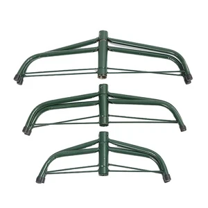 Green Artificial Christmas Tree Accessory Metal /Iron / Steal Christmas Tree Stand