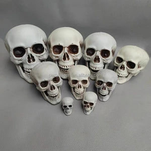 Plastic Halloween Party Artificial Skull Decoration