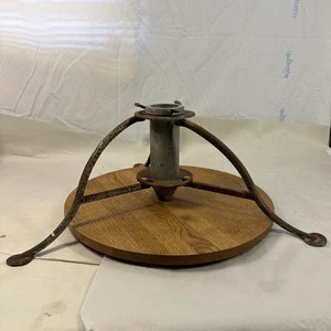 Durable Iron Christmas Tree Stand with Water Tank Stable Holiday Tree Holder